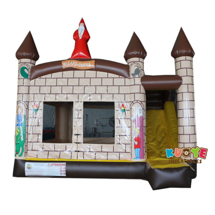 CB1801 Wizard Castle Moonbounce Jumping Bouncer Combo Units for sale