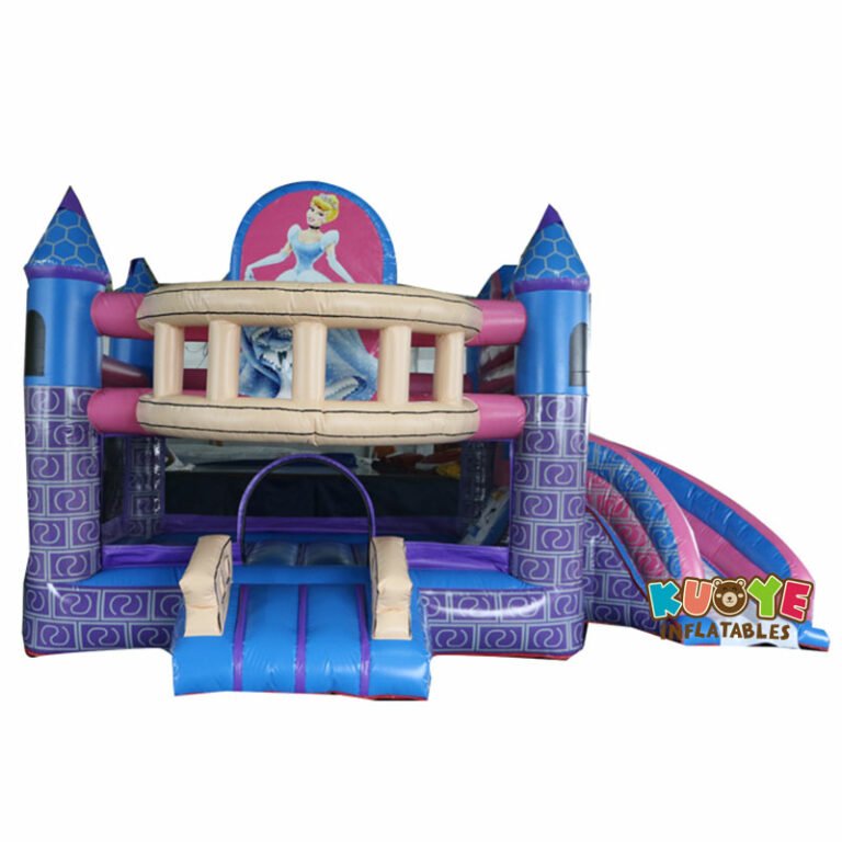 CB1805 Princess Juego Inflable Bouncy Castle with Slide Combo Units for sale 3