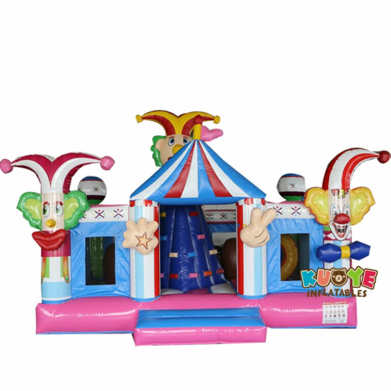 CB1807 Circus Party Clown Bouncy Castle Combo Units for sale 5