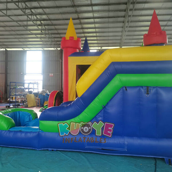 CB085 Modular Modern Rainbow Inflatable Water Slide Bounce House Combo (16) CB085 Modular Modern Rainbow Inflatable Water Slide Bounce House Combo (16)