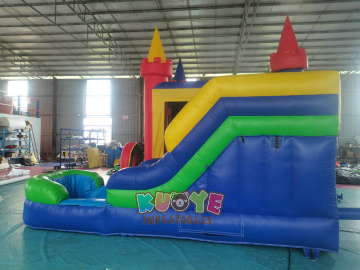 CB085 Modular Modern Rainbow Inflatable Water Slide Bounce House Combo Combo Units for sale 15