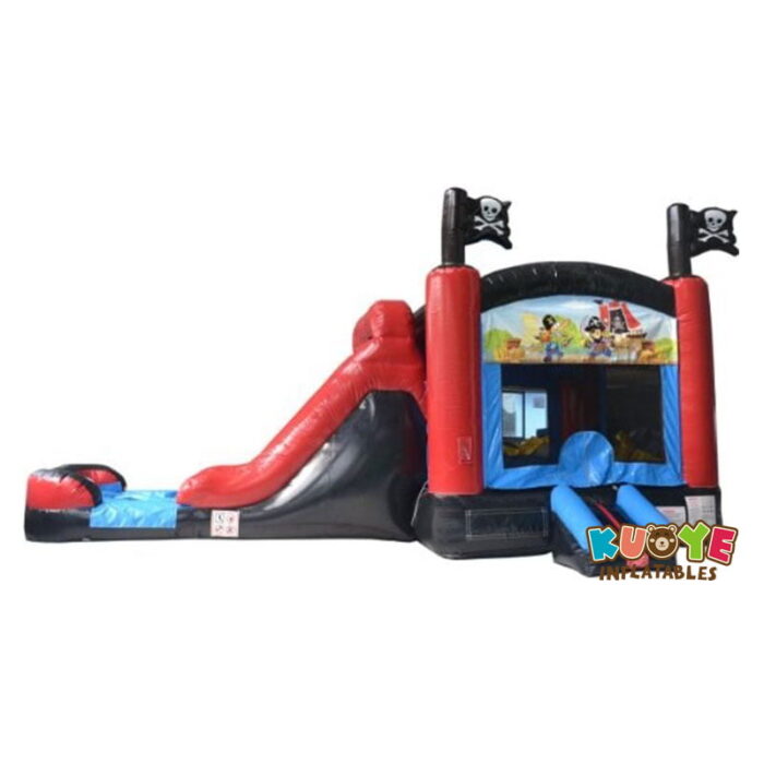 CB1812 Pirate Inflatable Combo Moonwalk with Pool Combo Units for sale