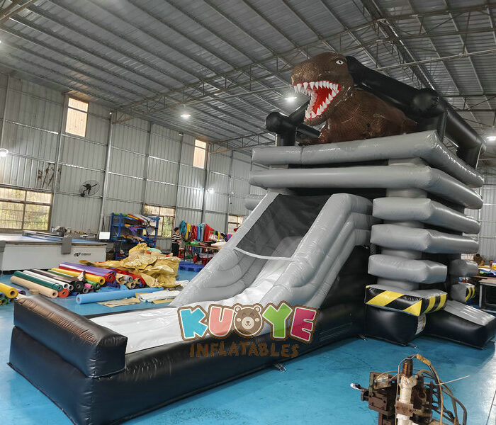 CB1819 T-rex Dinosaur Bounce House Combo Combo Units for sale 2