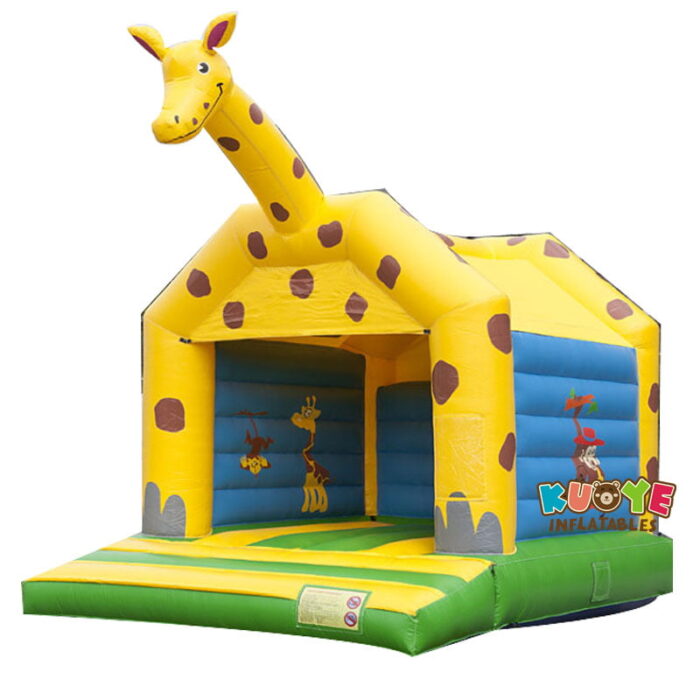 BH027 Giraffe Inflatable Moonwalk Bounce Houses / Bouncy Castles for sale