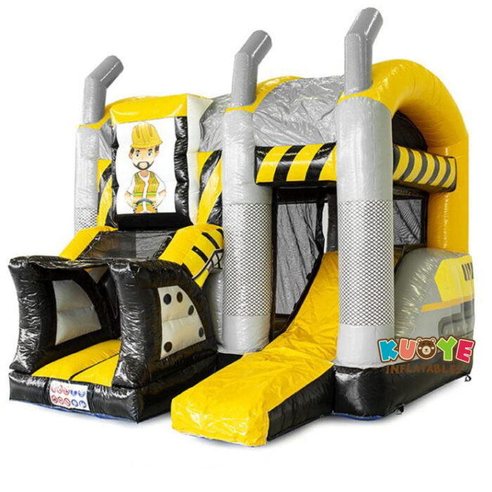 CB011 Under Construction Bounce Castle Combo Units for sale