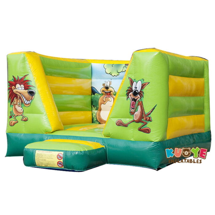 BH030 Small Jungle Moonwalk Bounce Houses / Bouncy Castles for sale