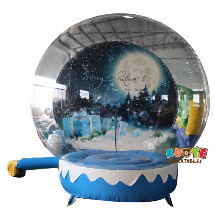 Xmas005 3m Christmas Decoration Inflatable Snow Globe Transparent Bubble Tent Xmas Themes for sale 3