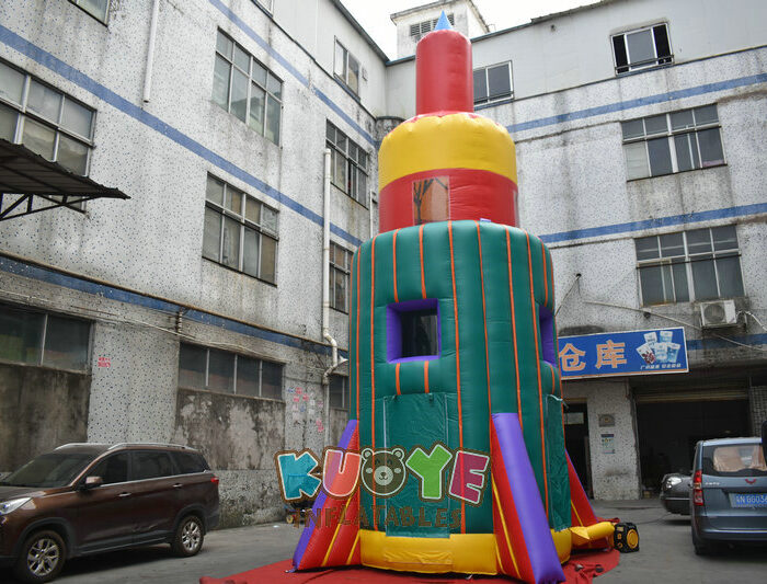 SP028 Inflatable Air Rocket Parachute Game Sports/Interactive Games for sale 2
