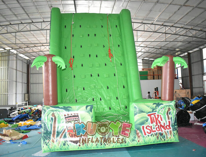 SP1868 Inflatable Tiki Island Climbing Wall Sports/Interactive Games for sale 2