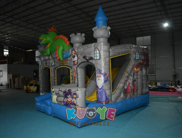 CB073 Dinosaur Bouncy Castle Combo Units for sale 2