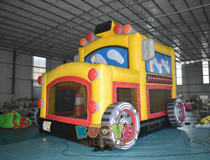 BH1851 School Bus Bouncy House Bounce Houses for sale 2
