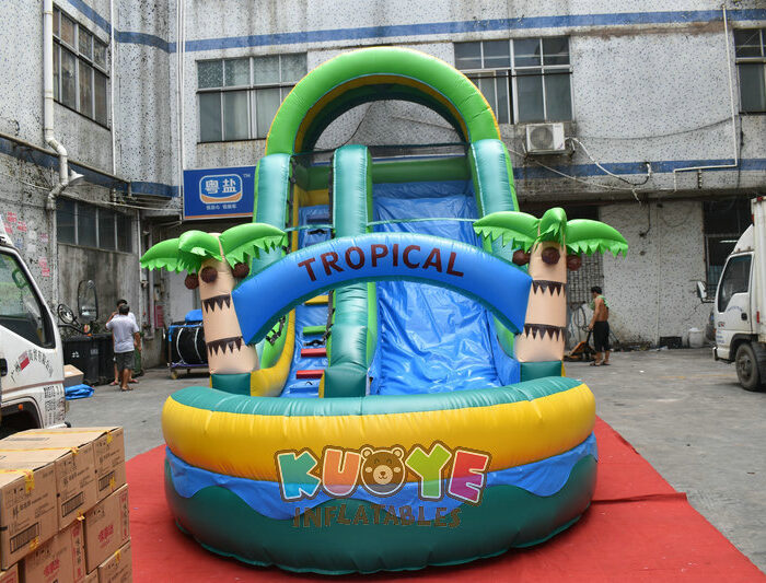 KYSS16 16ft Tropical Water Slide Water Slides for sale 2