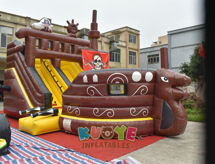KYSC04 Pirate Ship Slide Inflatable Slides for sale 2
