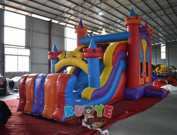 CB023 Castle Bounce House with Slide Combo Units for sale 2