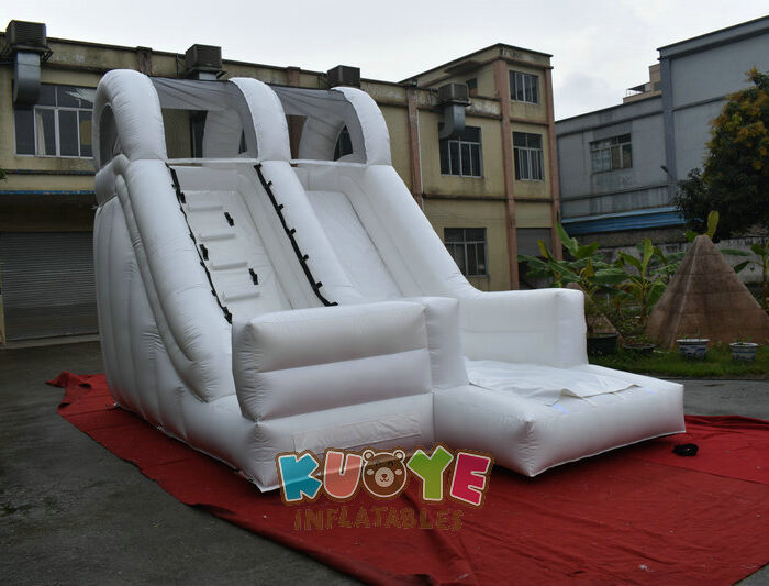 SL035 Small White Inflatable Slide for Pool Inflatable Slides for sale 2