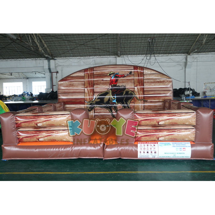 SP1848 Inflatable Mechanical Rodeo Bull Outdoor Mechanical Bull Ride Mechanical Rides for sale 6