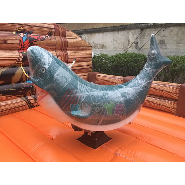 SP1848 Inflatable Mechanical Shark Rodeo Simulator Ride Mechanical Rides for sale 9