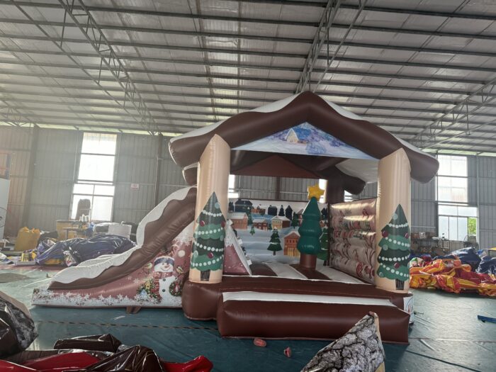 KYCB61 Christmas Bouncy Castle Combo Inflatable Xmas Themes for sale 7