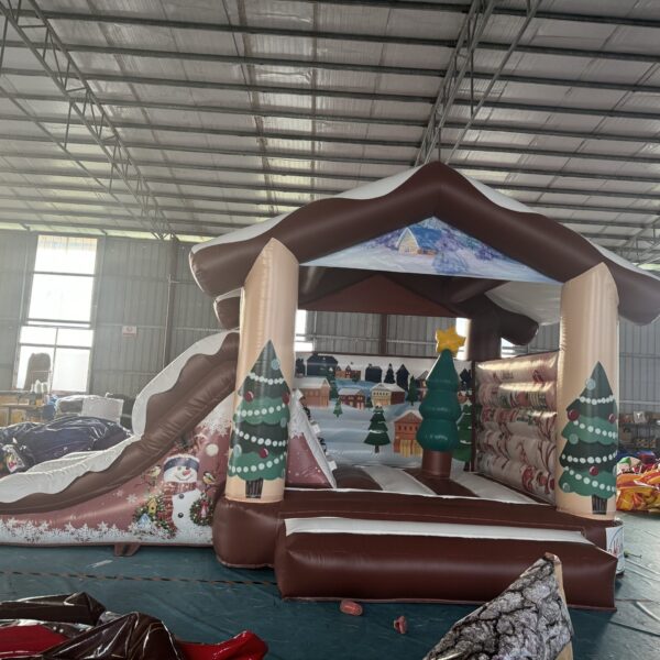 KYCB61 Christmas Bouncy Castle Combo Inflatable (6) KYCB61 Christmas Bouncy Castle Combo Inflatable (6)