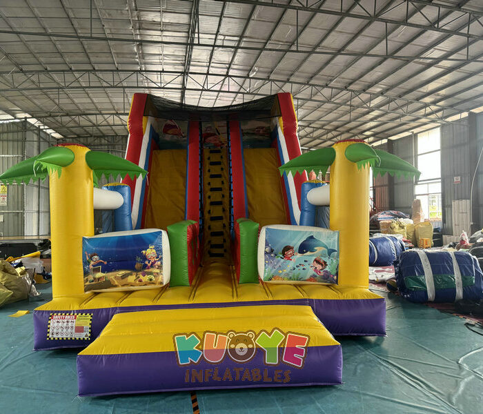 KYSC16 Two Lanes Tropical Slide Inflatable Slides for sale 2