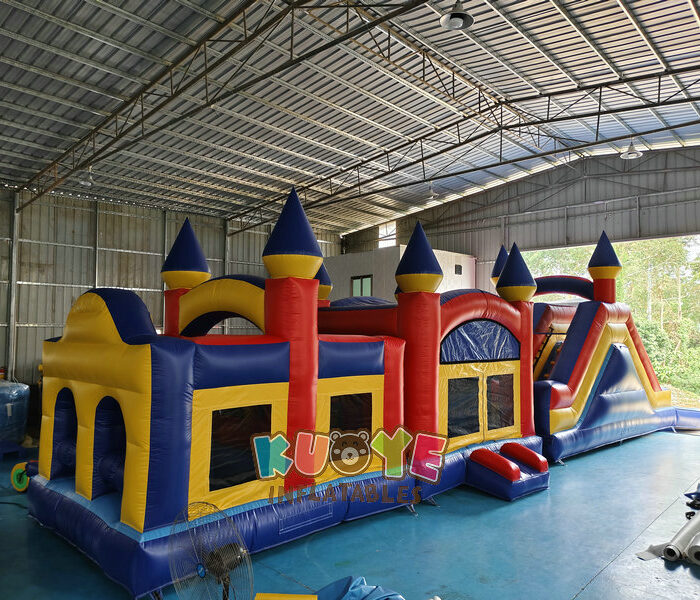 OC009 Triple Play Inflatable 3 Piece Wet Dry Obstacle Course Obstacle Courses for sale 2