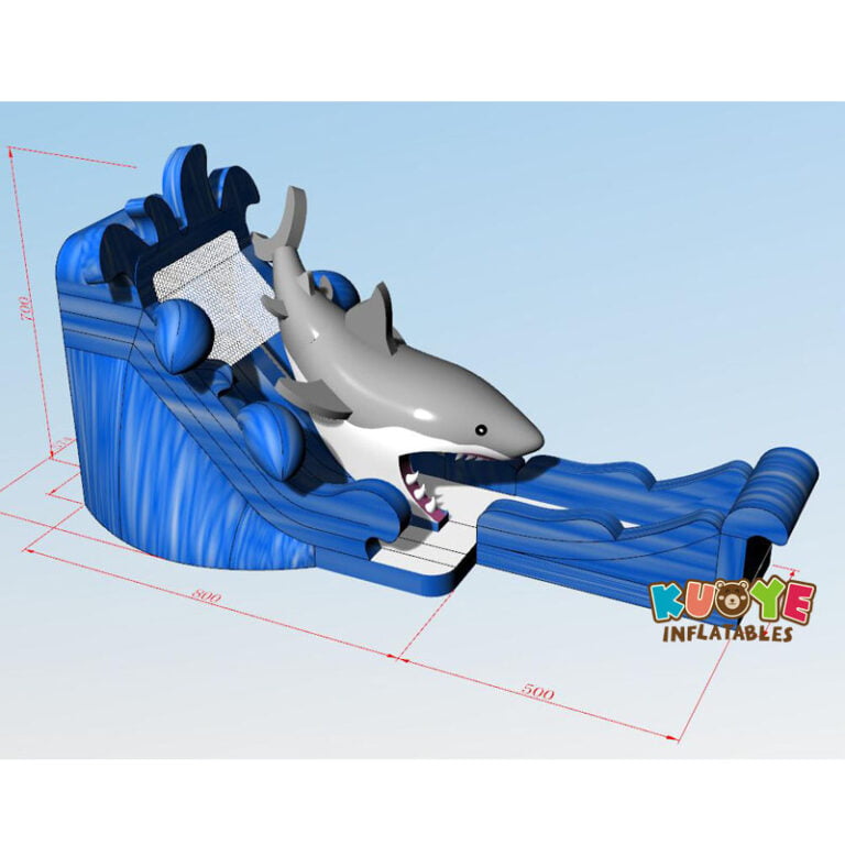 WS006 Giant Shark Water Slide Water Slides for sale 8