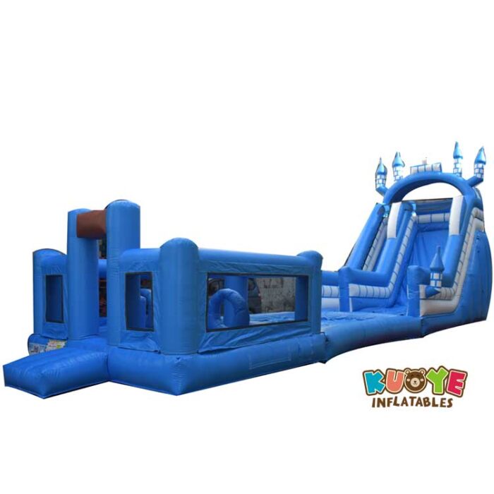 WS050 22FT Multiplay Wet/Dry Castle Slide Inflatable Water Slides for sale