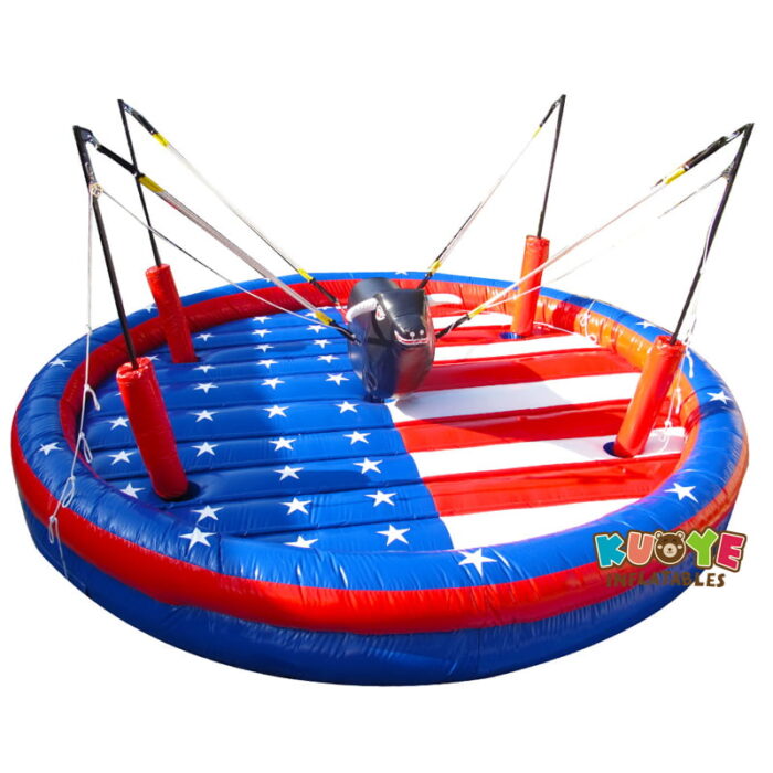 SP005 Inflatable Bull Riding Bungee Bull Sports/Interactive Games for sale