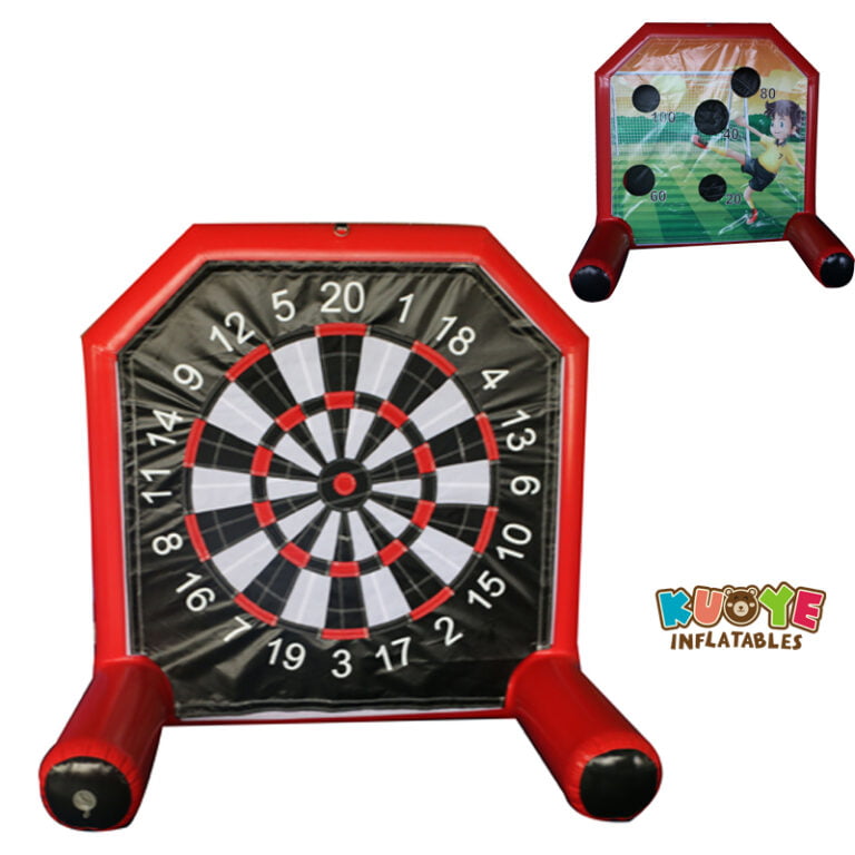 SP006 Air Tight 2-in-1 Inflatable Soccer Dart Board Sports/Interactive Games for sale