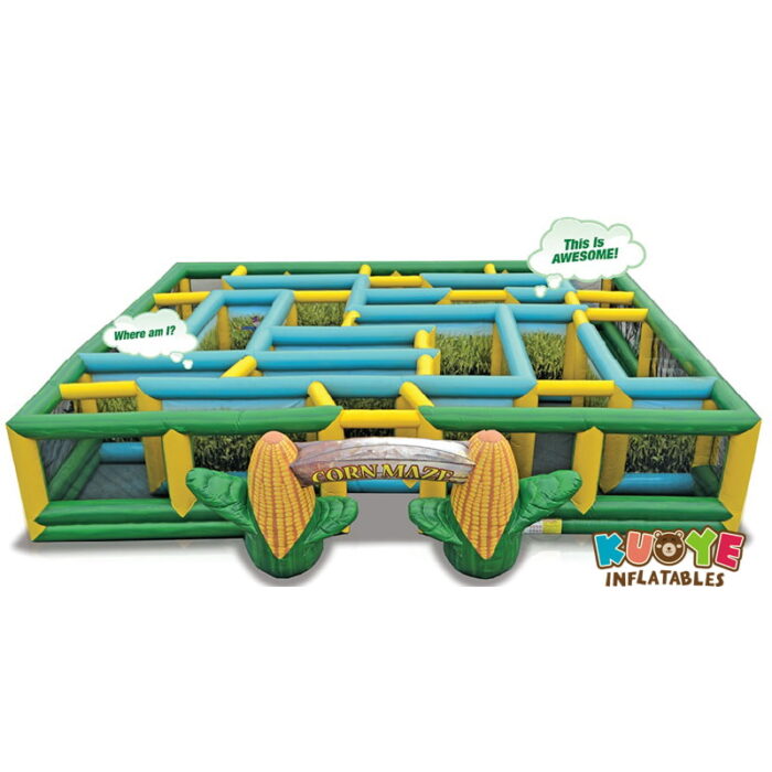 SP021 Ourdoor PVC Inflatable Corn Maze Sports/Interactive Games for sale