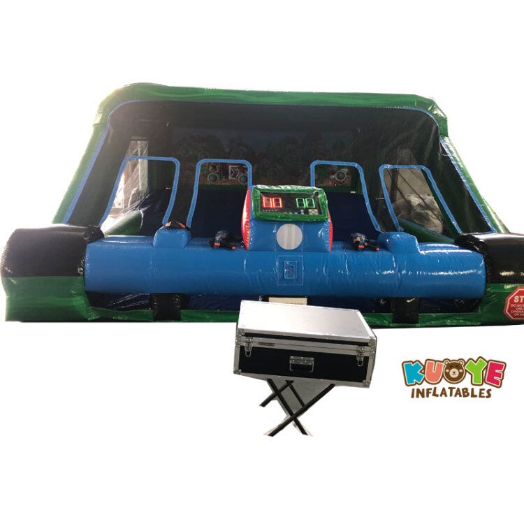 SP023 New Shooting Gallery Inflatable with IPS, Two Guns and Two Masks Sports/Interactive Games for sale 4