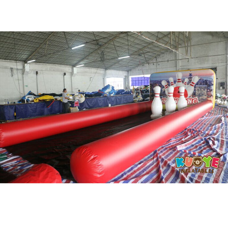 SP024 Hot Game Air Tight Inflatable Bowling Alley Game for Kids and Adults Sports/Interactive Games for sale 7