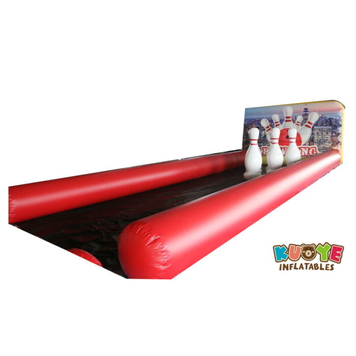 SP024 Hot Game Air Tight Inflatable Bowling Alley Game for Kids and Adults Sports/Interactive Games for sale