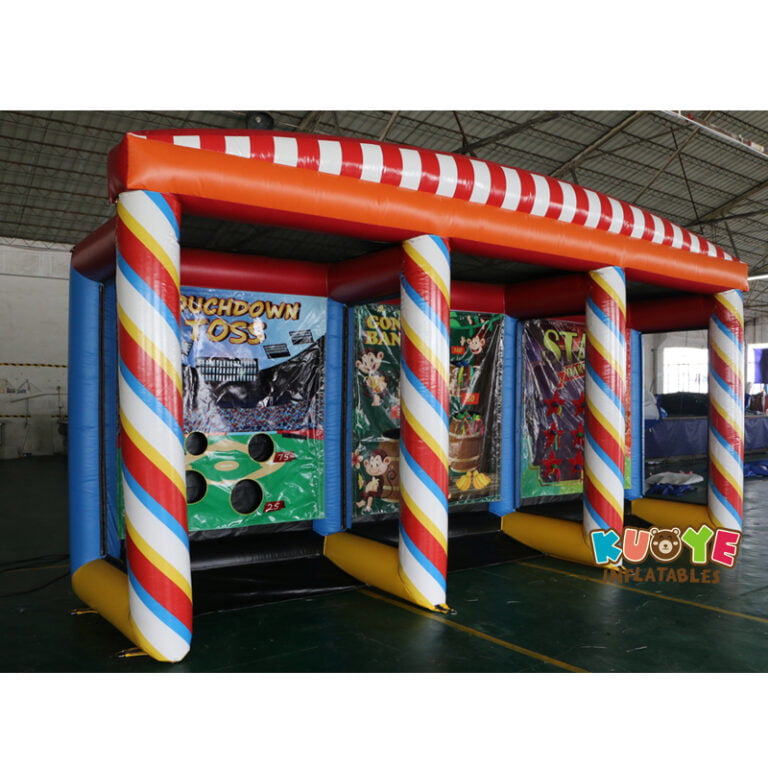 SP1804 Inflatable 3-in-1 Carnival Game Sports/Interactive Games for sale 8