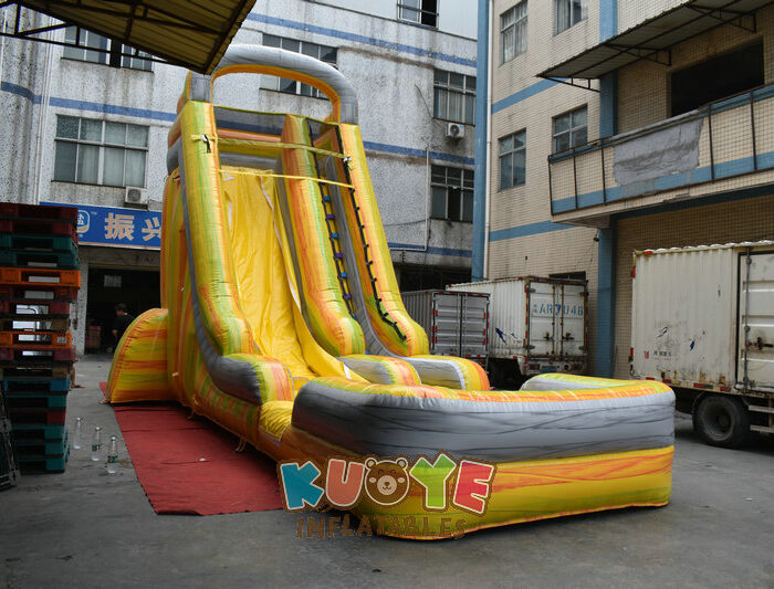 WS046 22ft Marble Rainbow Water Slide Water Slides for sale 2