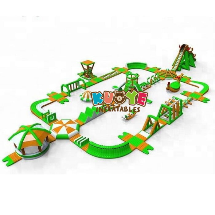 WP003 Largest Inflatable Floating Water Park Floating Water Parks for sale