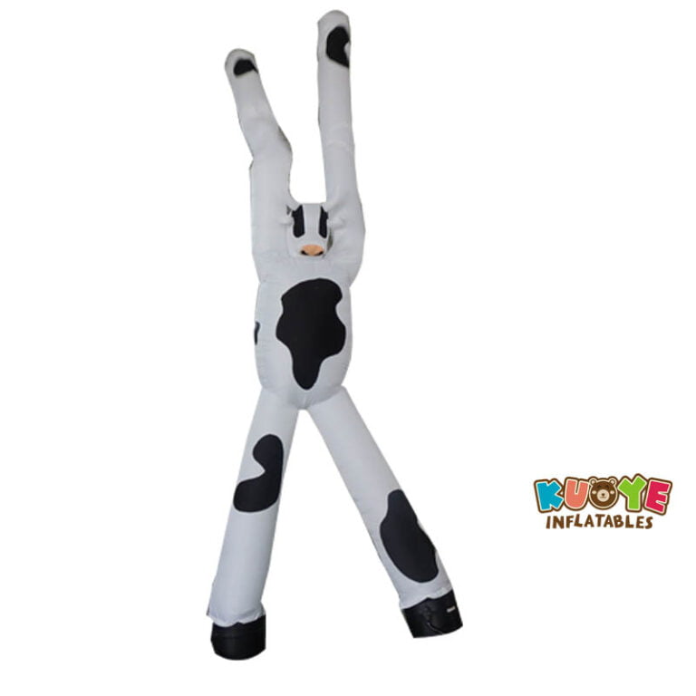 AD007 6m Inflatable Advertising Cow Air Dancer with Two Legs Air Dancers for sale