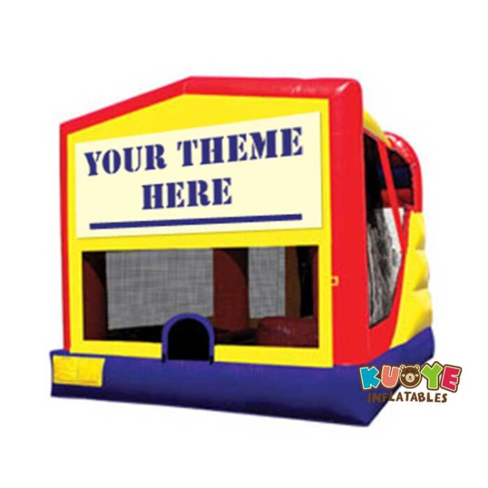 BH056 Panel 4-in-1 Inflatable Bouncer with Slide Inside Bounce Houses for sale