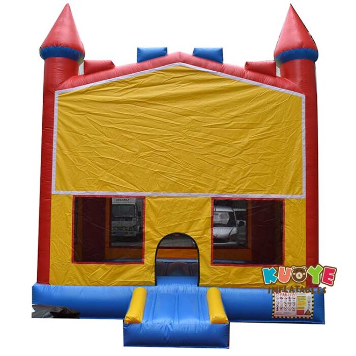 BH073 Rainbow Bricks Castle Bounce House Bounce Houses for sale