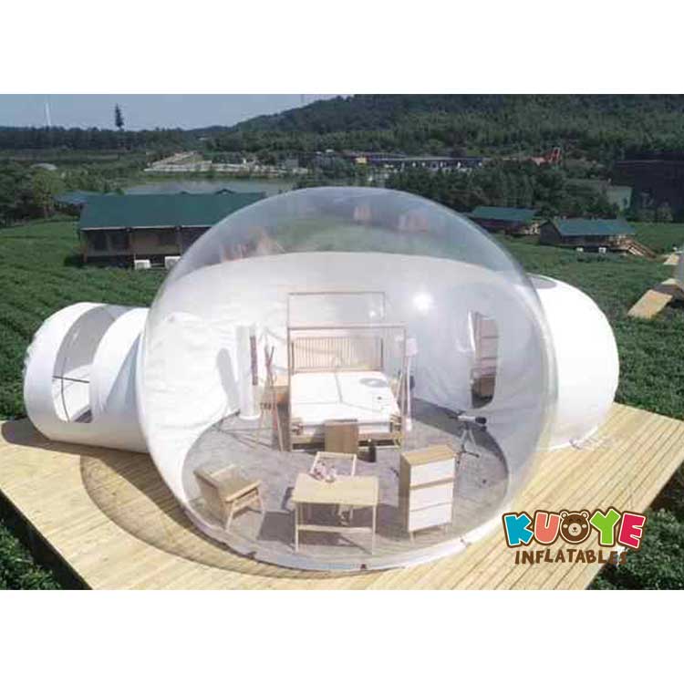 TT009 5m Bedroom Luxurious Single Tunnel Inflatable Bubble Tent Tents for sale