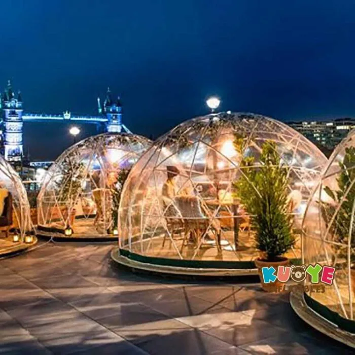 TT012 5m Outdoor Frame Clear Bubble Tent