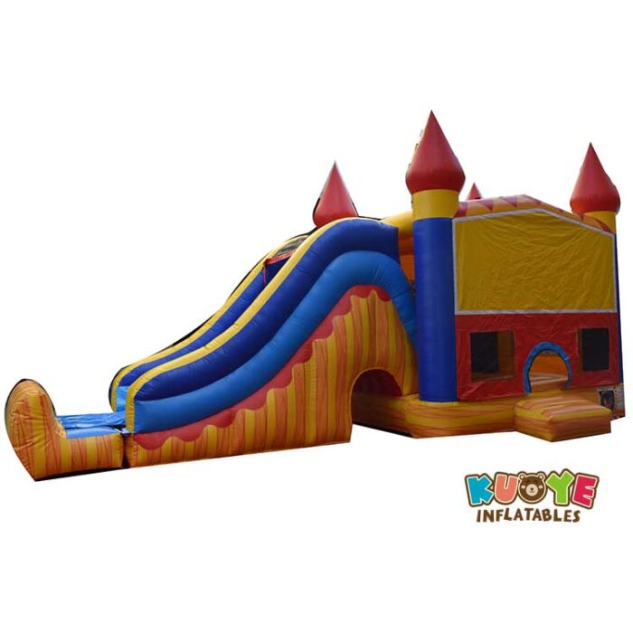 CB060 Commercial Grade Inflatable Turbo Blaze Tian Wet Dry Combo Combo Units for sale