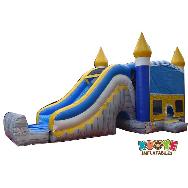 CB061 Commercial Grade Inflatable Combo Skyline Titan Bounce House with Slide Combo Units for sale 5