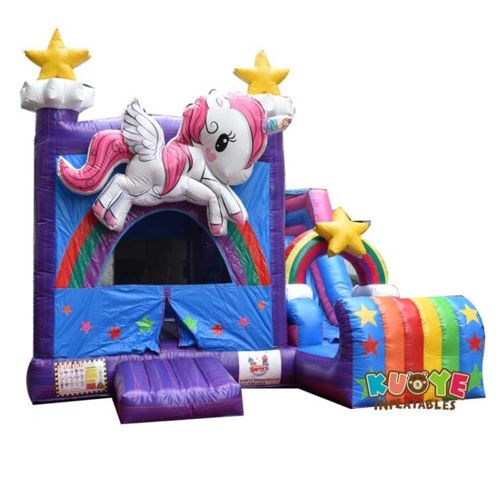 CB063 3D Unicorn Bounce House Combo Combo Units for sale