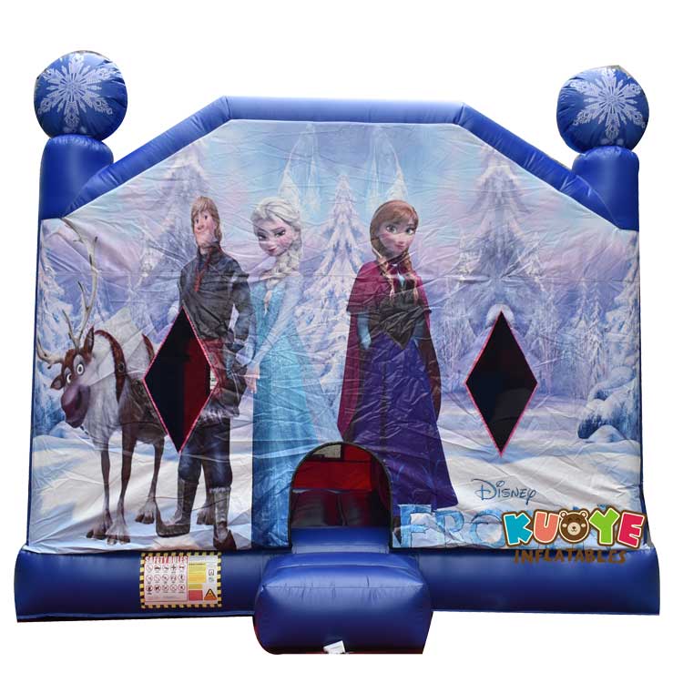 CB069 Frozen Moonwalks with Slide Combo Units for sale 3