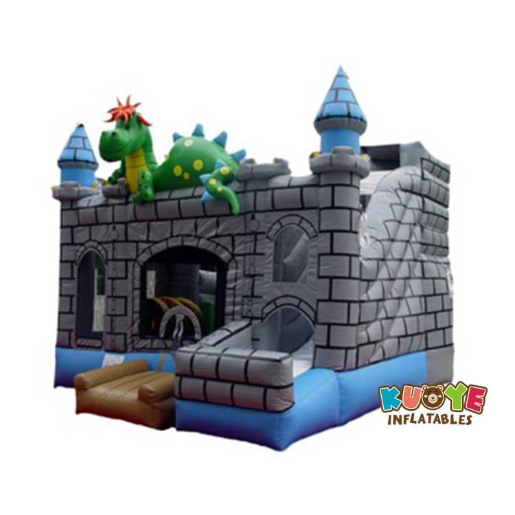 CB024 Dragon Castle Playhouse Inflatable Combo Combo Units for sale 3