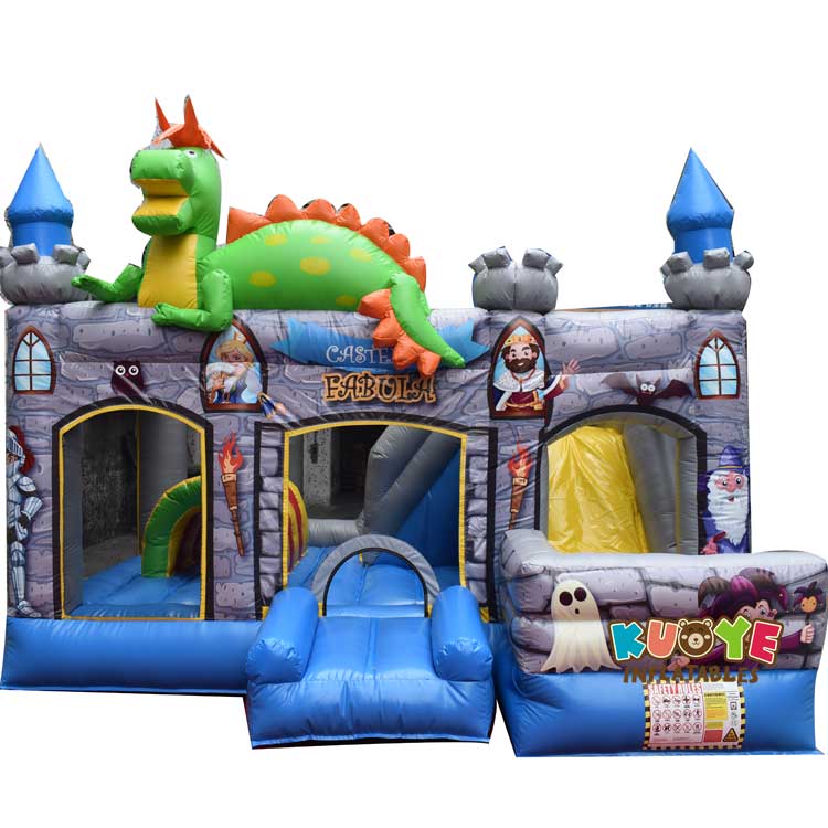 CB073 Dinosaur Bouncy Castle Combo Units for sale 5