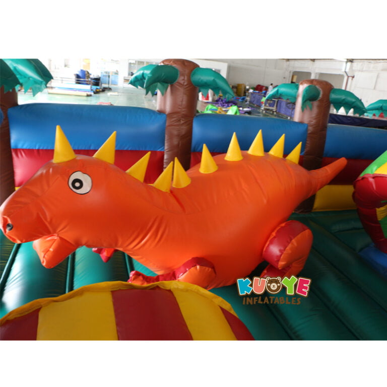 AP002 Jurassic Dinosaur Inflatable Trampoline Playground Playlands for sale 10