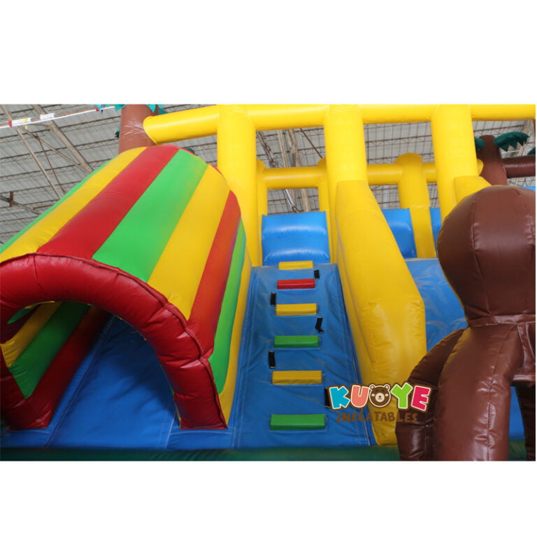 AP002 Jurassic Dinosaur Inflatable Trampoline Playground Playlands for sale 11
