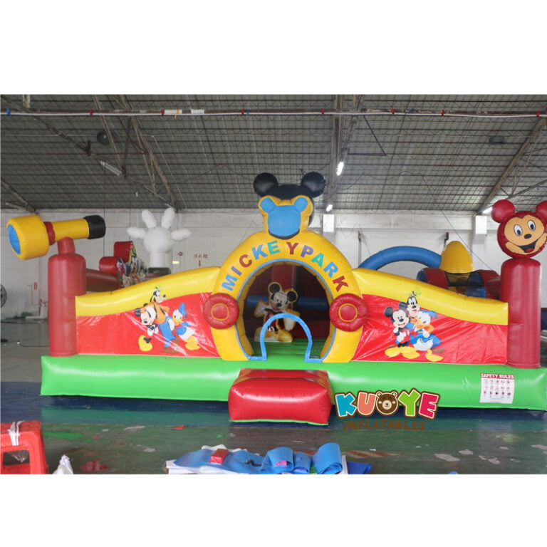 AP003 Micky Mouse Inflatable Toddler Park Playlands for sale 4